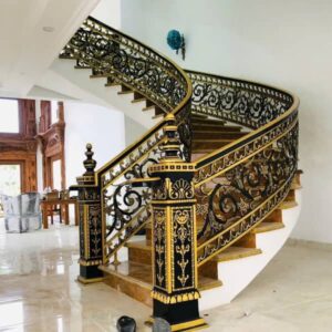 Cầu Thang Nhôm Đúc 07